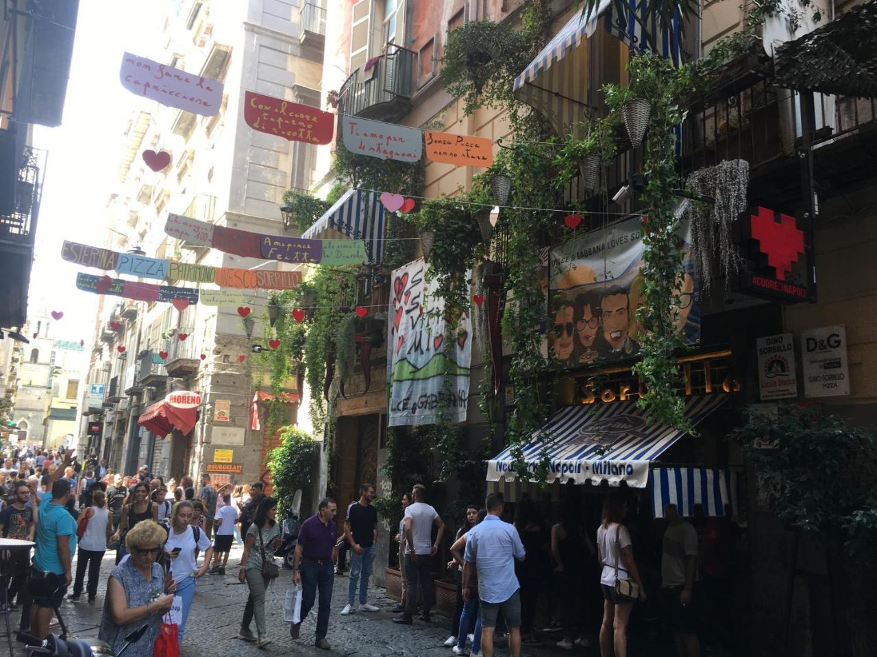 Soggiorno Paradiso Napoli Bagian luar foto